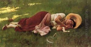 Siesta I by Frank Duveneck