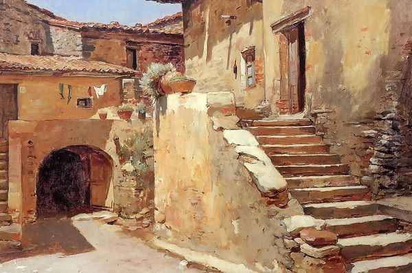 Italian Courtyard - view 1