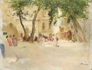 Place De Village by Jose Navarro