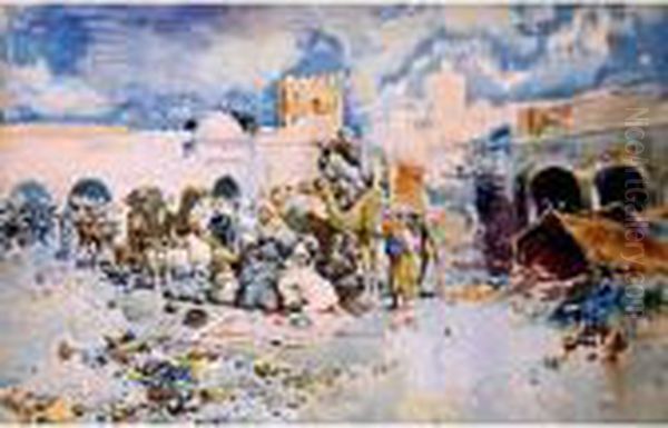 Mercado Arabe (arab Market Scene) - view 1