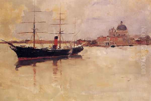 Ship in Grand Canal - view 1