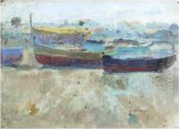 Barcas En La Playa (boats On The Beach) - view 1