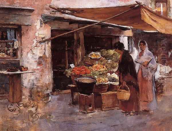 Venetian Fruit Market - view 1
