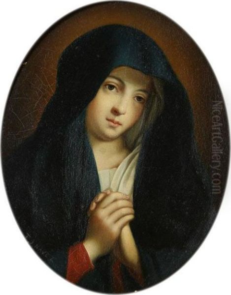 Young Women In Prayer - view 1