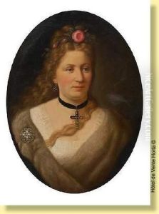 Jeune Femme A La Rose