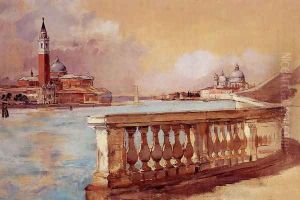 Grand Canal in Venice by Frank Duveneck