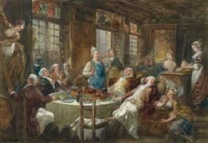 Le Diner Elegant by Joseph Navlet