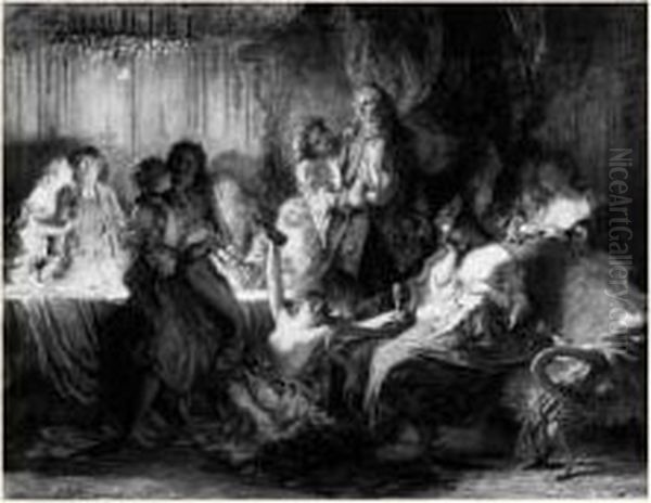 Scene D'orgie Dans Une Maison Close - view 1