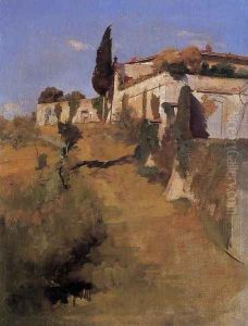 Villa Castellani, Belloguardo I by Frank Duveneck