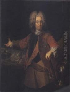 Ritratto Del Maresciallo Conte Johann Matthias Von Der Schulemburg by Bartolomeo Nazari