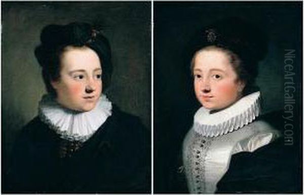 A Pair, The Former Inscribed By A Later Hand On A Label On The Reverse: - view 1
