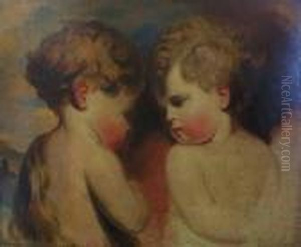 Pair Of Putti - view 1
