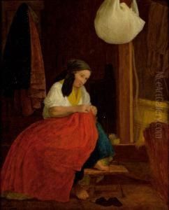 Naharbeit by Johann Michael Neder