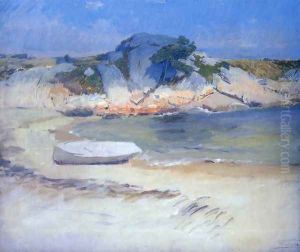 Sheltered Cove by Frank Duveneck