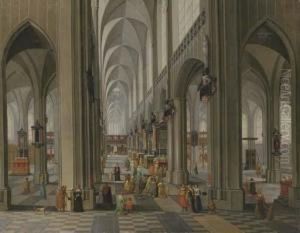 The Interior Of A Cathedral