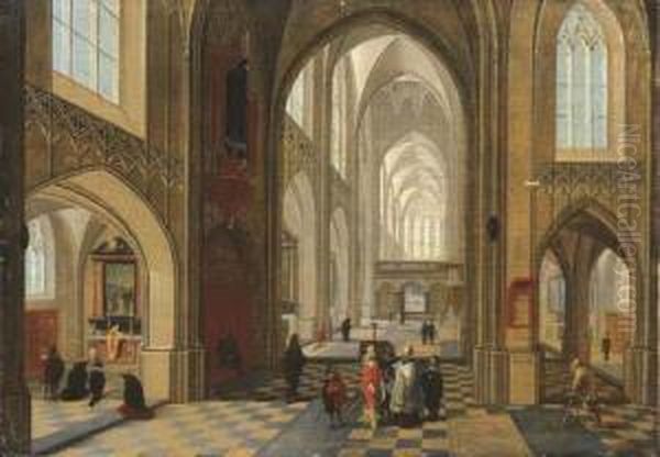 The Interior Of A Cathedral - view 1