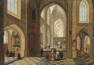 The Interior Of A Cathedral