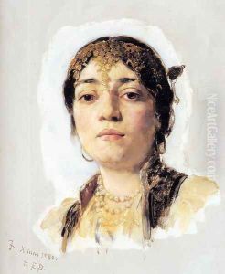 Head of an Oriental Woman