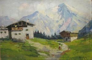 Peisaj Montan by Rudolf Negely