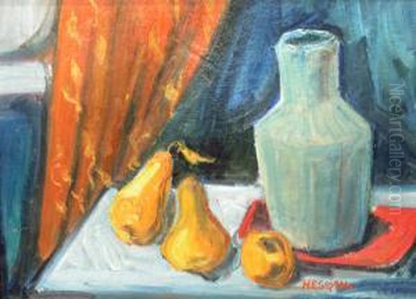 Still Life With Vase And Fruit - view 1