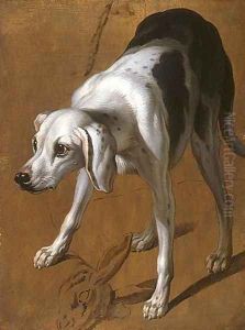 Study of a Pointer by Alexandre-Francois Desportes