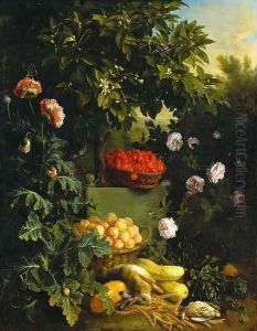 Still Life (Summer) by Alexandre-Francois Desportes