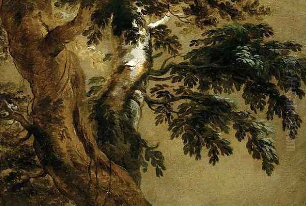 Study of Two Trees - view 1