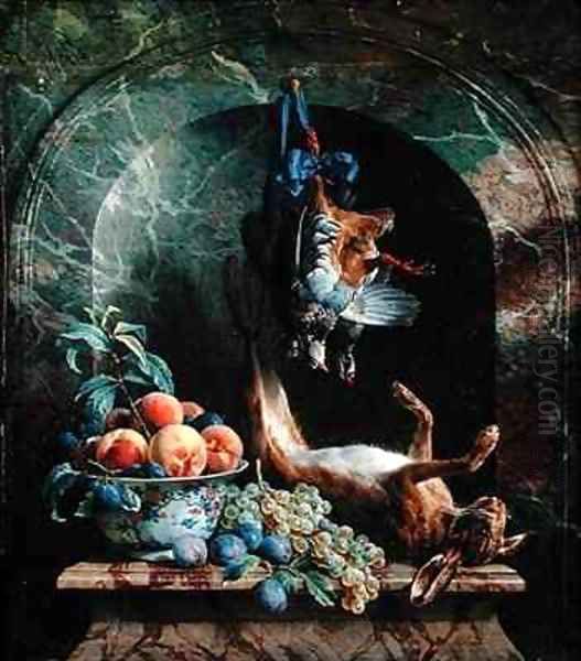 Still Life with Dead Game in a Marble Niche - view 1
