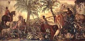 The Two Bulls from the Tapestry of the New Indies