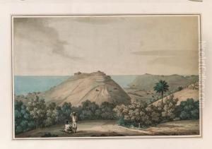 View Of Hospital Hill, Grenada by A. Nelson