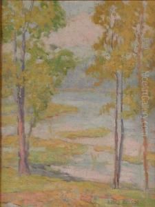 View Through The Trees by Ernest Bruce Nelson