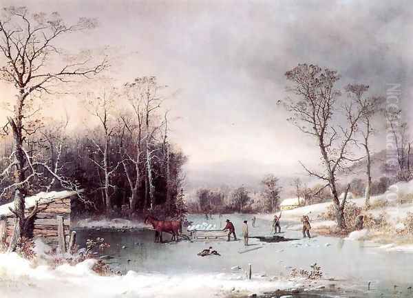 Winter in the Country, Getting ice - view 1