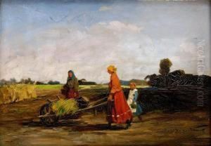 Na Jesennom Poli by Gyula Gyertyanyi Nemeth