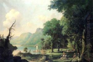 A Day on the Hudson by George Henry Durrie