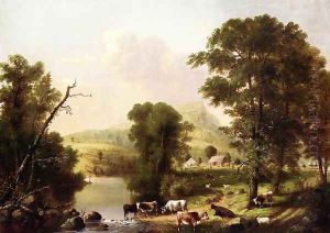 Summer Scene by George Henry Durrie