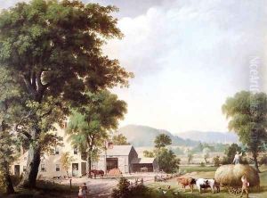 Haying at Jones Inn