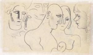Figuras by Ismael Nery