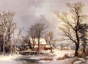 Winter in the Country, The Old Grist Mill