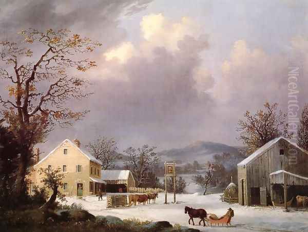 Jones Inn, Winter I - view 1