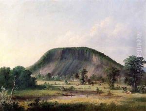 West Rock, New Haven II by George Henry Durrie