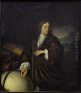 Portrait Of A Gentleman With A Globe