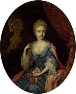 Bildnis Der Sophia, Duchess Of Kent by Constantin Netscher
