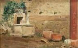 Rovine A Pompei by Francesco Netti