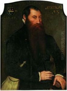 Portrait De Gentilhomme En Buste