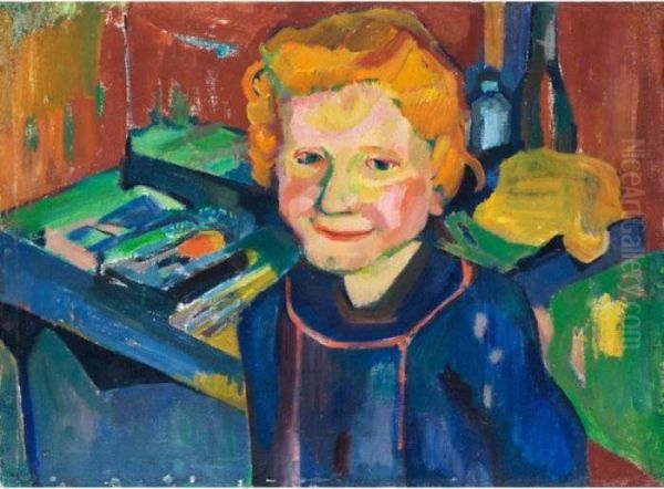 Klarli Emmentaler, Madchen Von Der Egg - Recto
Klarli, Girl From Egg (emmental) - Front
Landschaftsstudie - Verso
Study Of A Landscape - Back - view 1