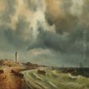 A Storm Brewing Near The Light Of Skagen A Storm Brewing Near The Light Of Skagen