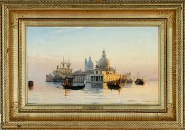 View From Venice At Sunrise - view 1