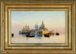 View From Venice At Sunrise