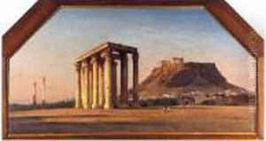 The Acropolis by Carl Johan Neumann