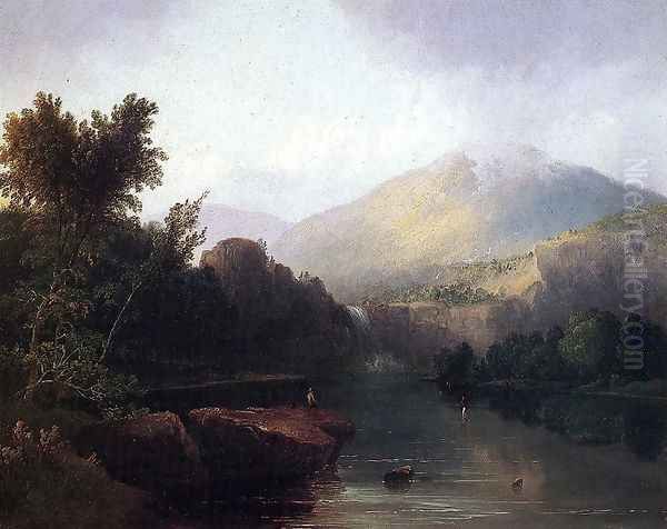 A Lake in the White Mountains - view 1
